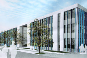 Der Neubau: Ein Beispiel für modernes Campusleben.