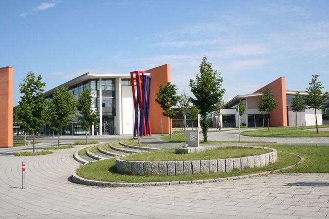 Der Hochschulcampus in Hof 
