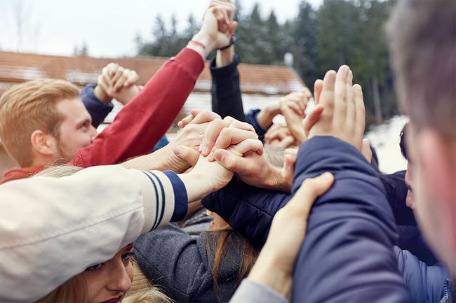 Persönliches Wachstum und Teambuilding sind bei uns wichtiger Teil des Studiums.